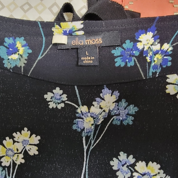 Ella Moss Eyelet dress size large - Picture 5 of 9